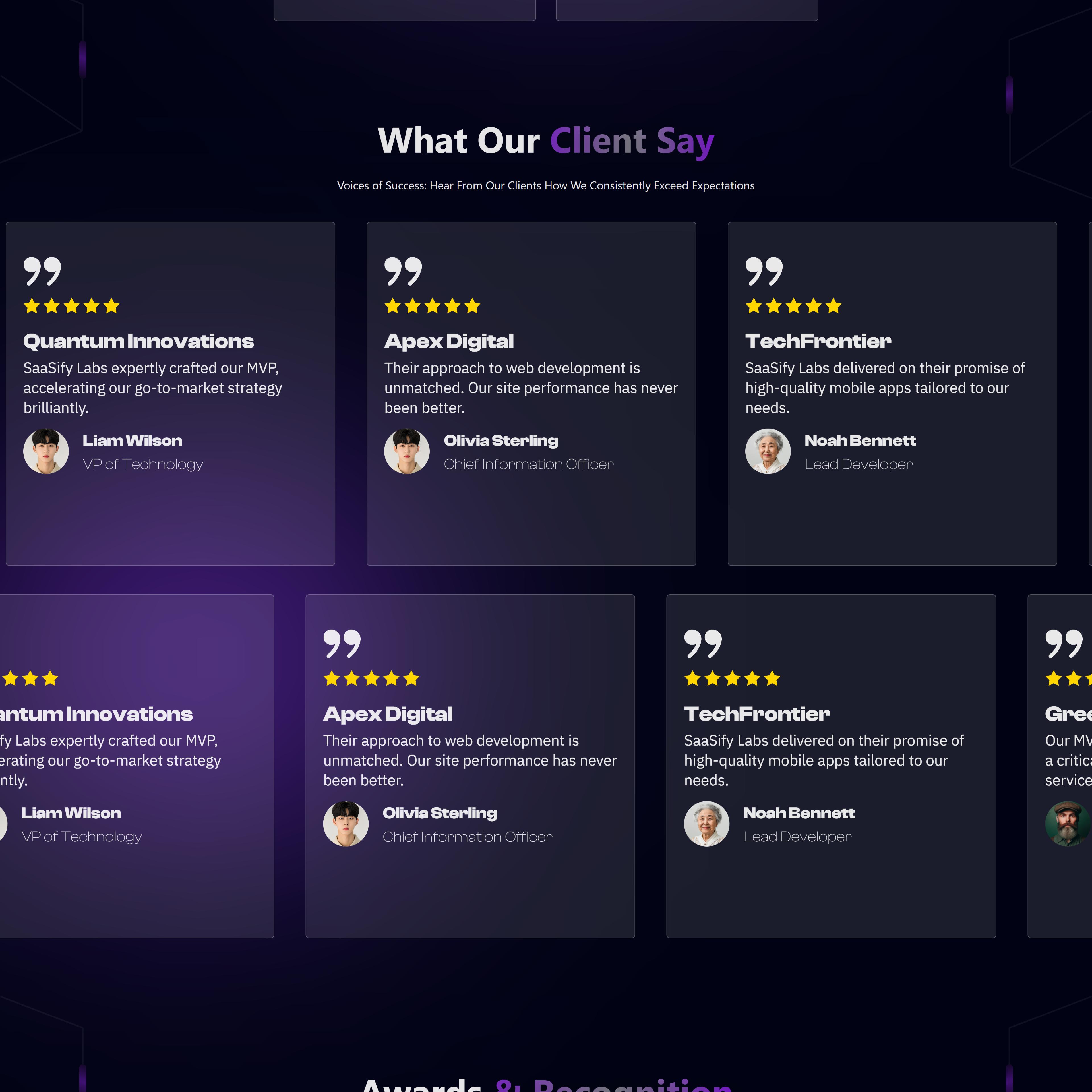 Saasify Labs Business Website screenshot 3