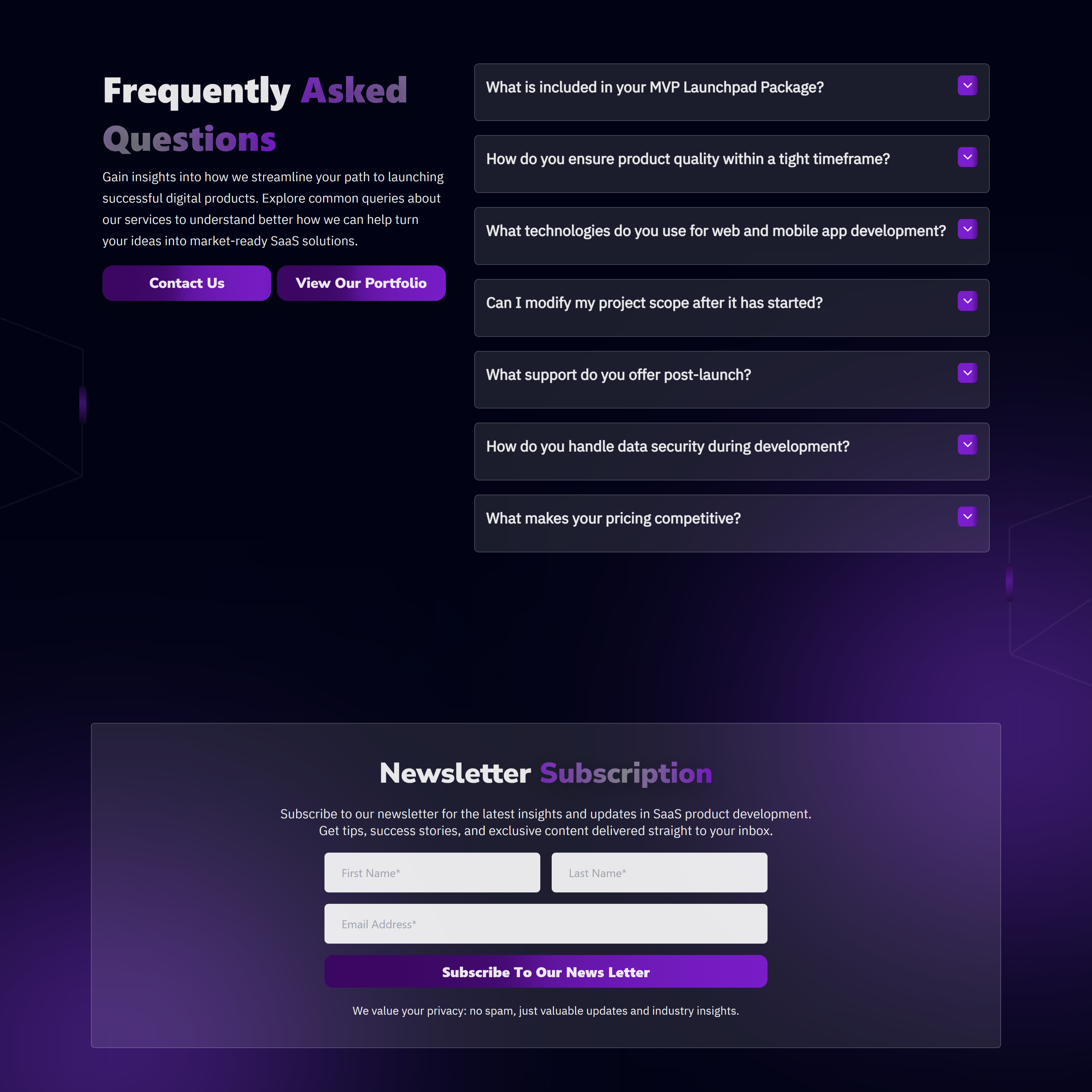 Saasify Labs Business Website screenshot 5